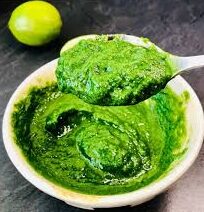 HOW TO MAKE GREEN CHUTNEY WITH CORIANDER AND CAPSICUM AT HOME