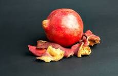 POMEGRANATE OR ANAR FRUIT PEEL