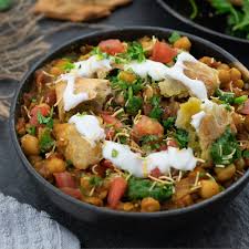 Samosa Chole Chaat