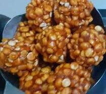 “Healthy Roasted Chana with Jaggery Snacks”