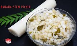 How To Make Banana Stem Pickle Without Oil with Apple Cider Vinegar